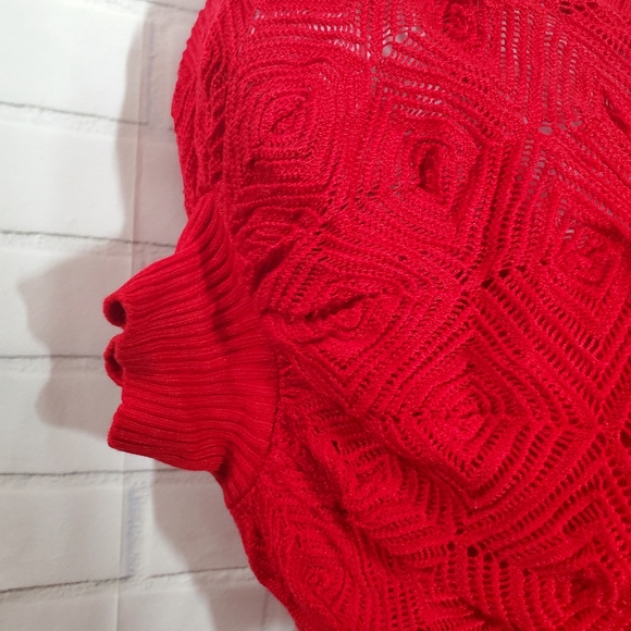 Ciel de Juno Red Bandage Dress - Picture 5 of 9